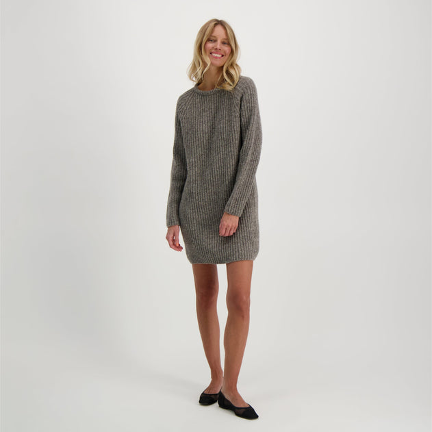 Anne Long Knit Grey