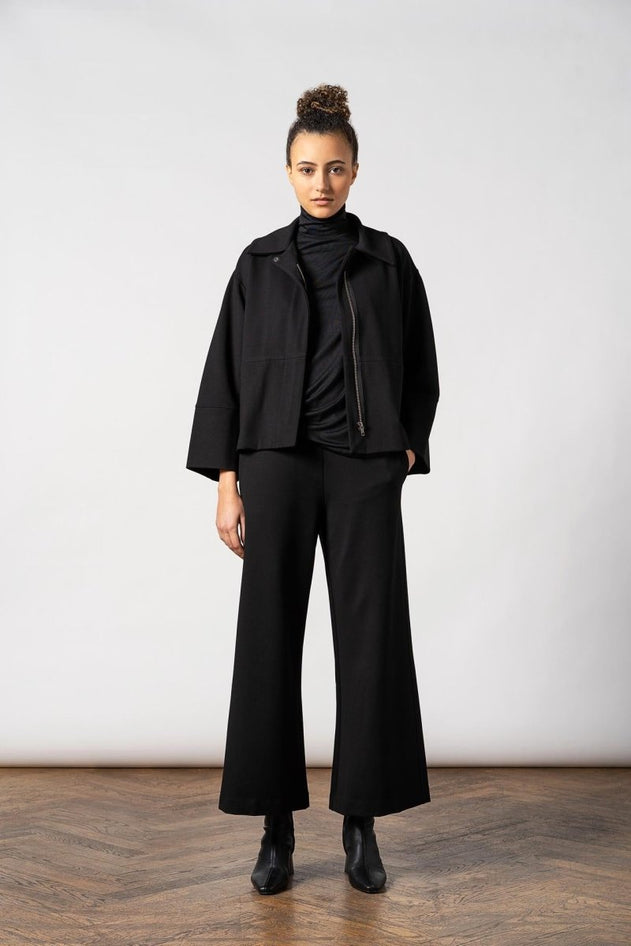 Lottie Wide Pants Black - RESIDUS - IVALO.COM