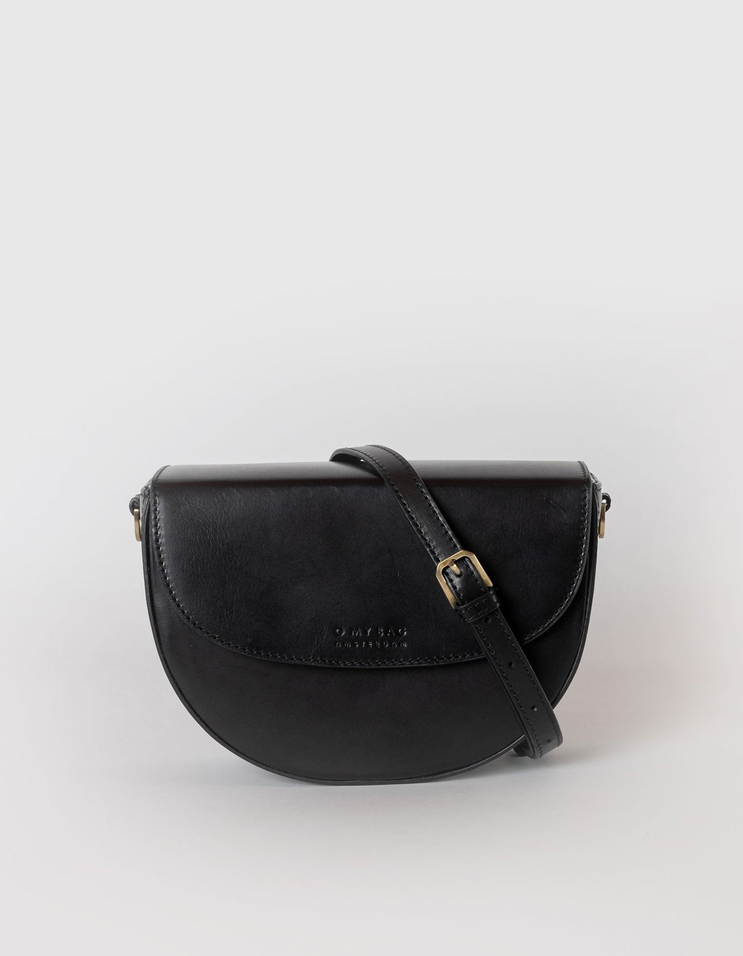 Ava Black Classic Leather Bag