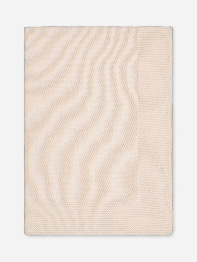 Dog Cashmere Blanket Ivory