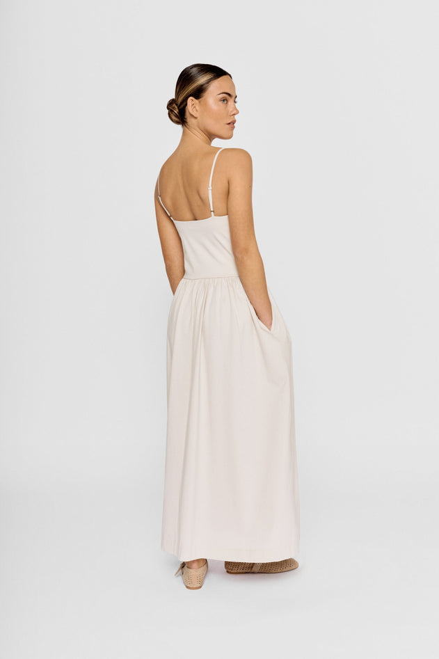 Bonnie Dress Oyster
