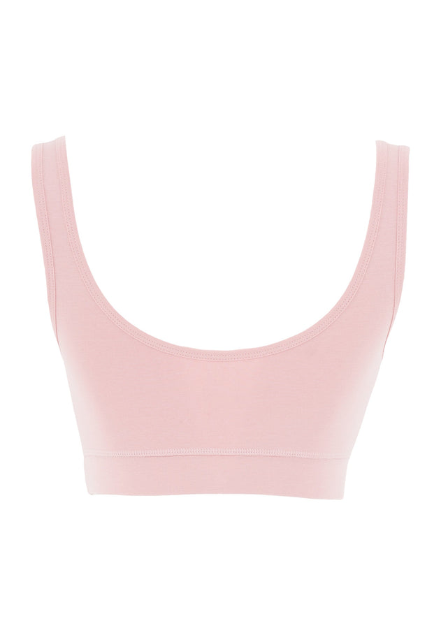 Brianna Modal Blend Bralette Dusty Pink