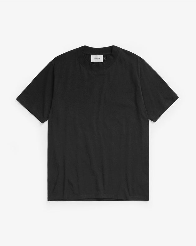 Unisex Big Collar T-shirt True Black