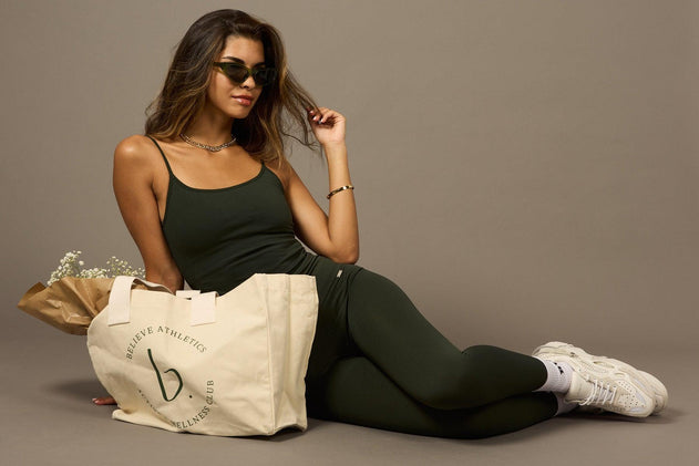 Bliss Leggings Deep Forest Green