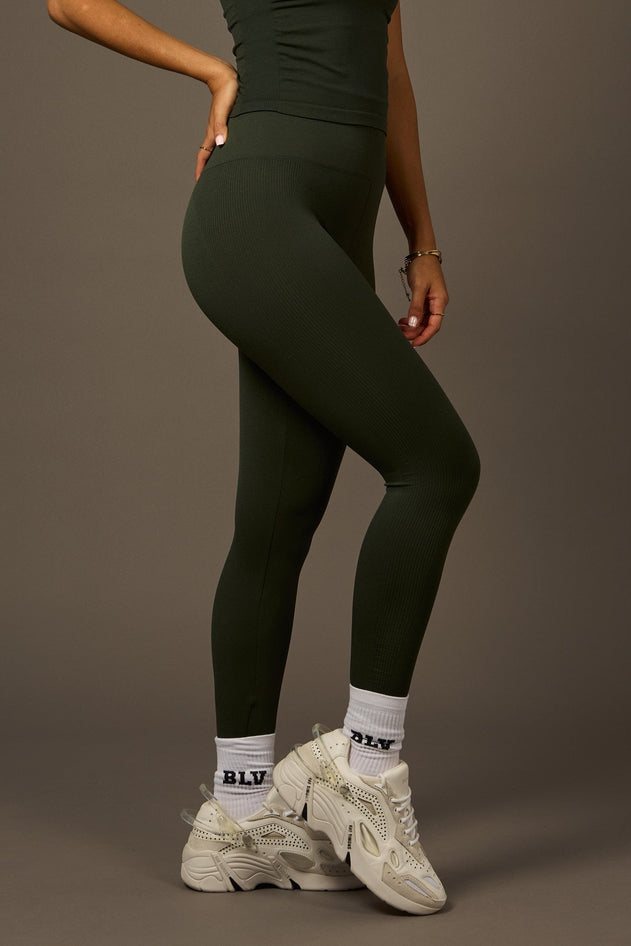 Bliss Leggings Deep Forest Green