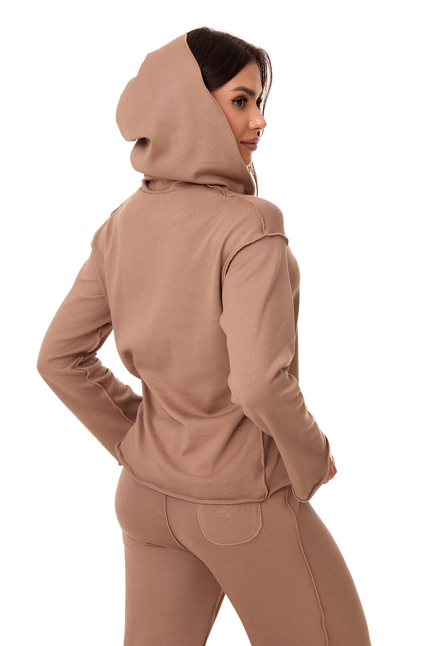 Mandragora Comfy Cotton Hoodie Cappuccino