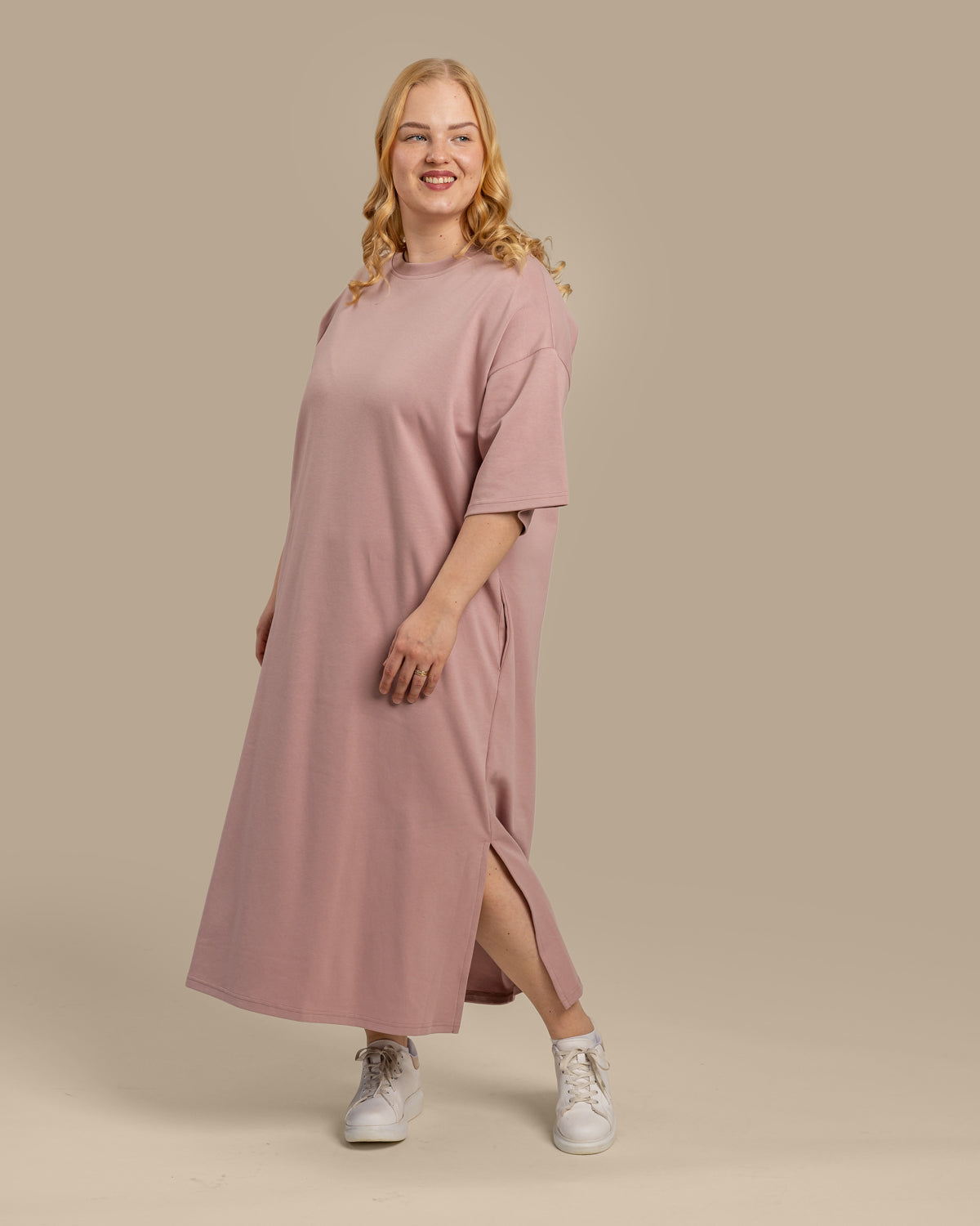 Boxy Dress Pink