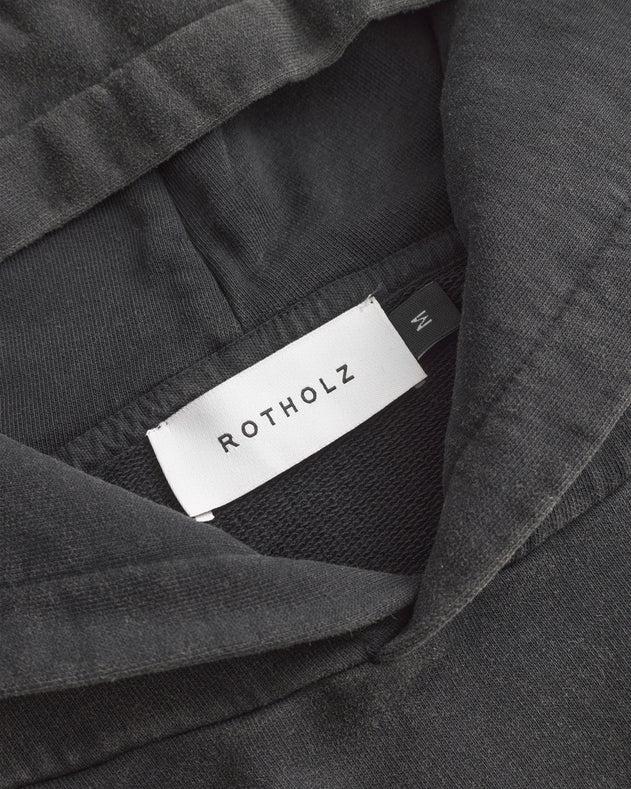 Unisex Bubbly Logo Hoodie Faded Black