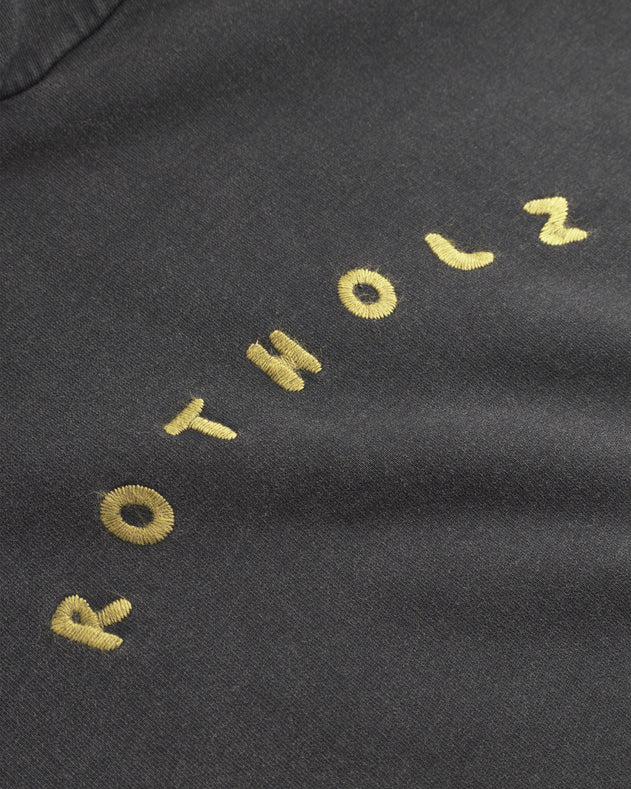Unisex Bubbly Logo Hoodie Faded Black
