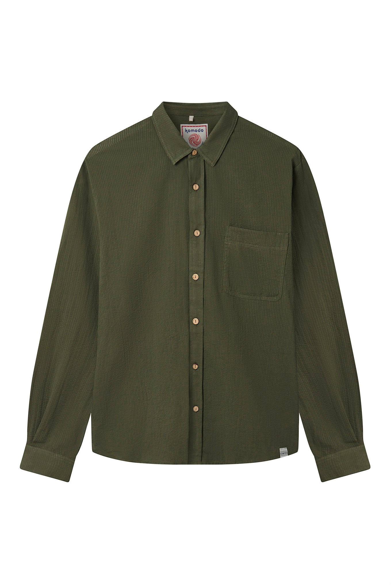 Spectre Organic Cotton Shirt Khaki