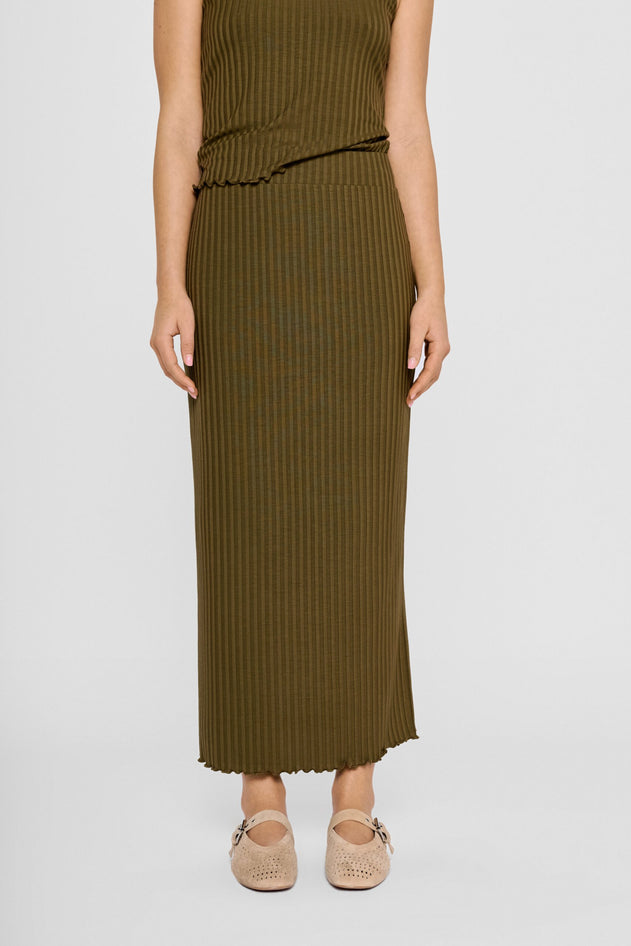 Coco Skirt Khaki
