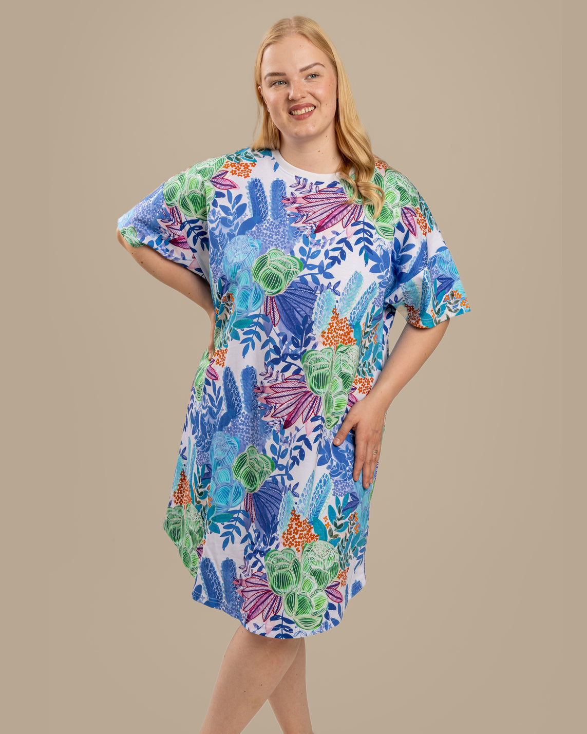 Kedolla T-Shirt Dress Blue