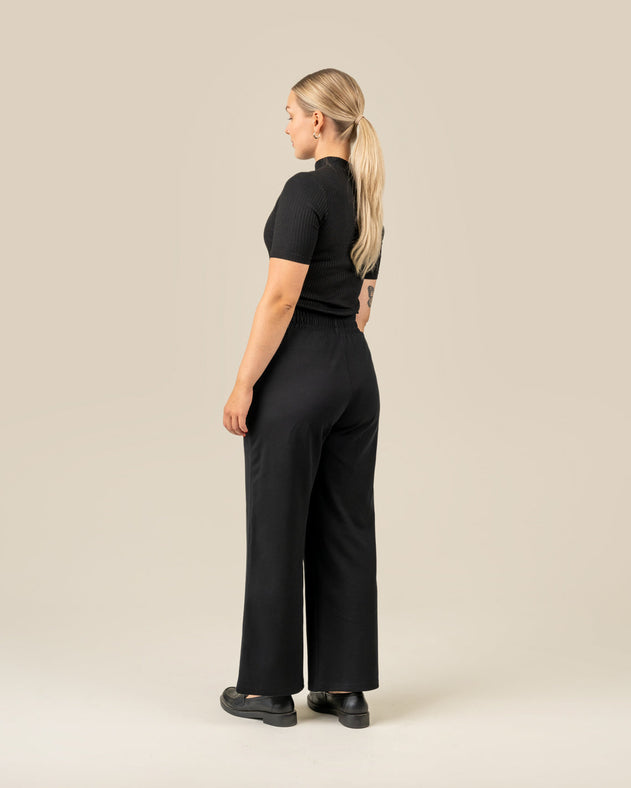 Noki Wide Pants Black