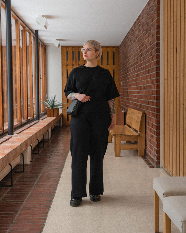 Noki Wide Pants Black