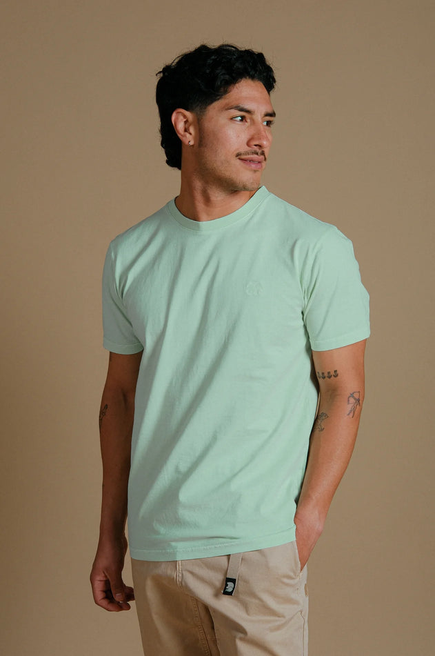 Men's Essential Pigment T-Shirt Dusty Aqua