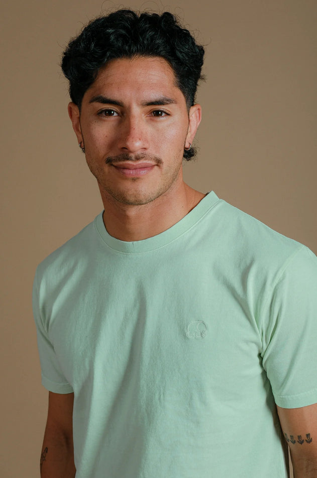 Men's Essential Pigment T-Shirt Dusty Aqua