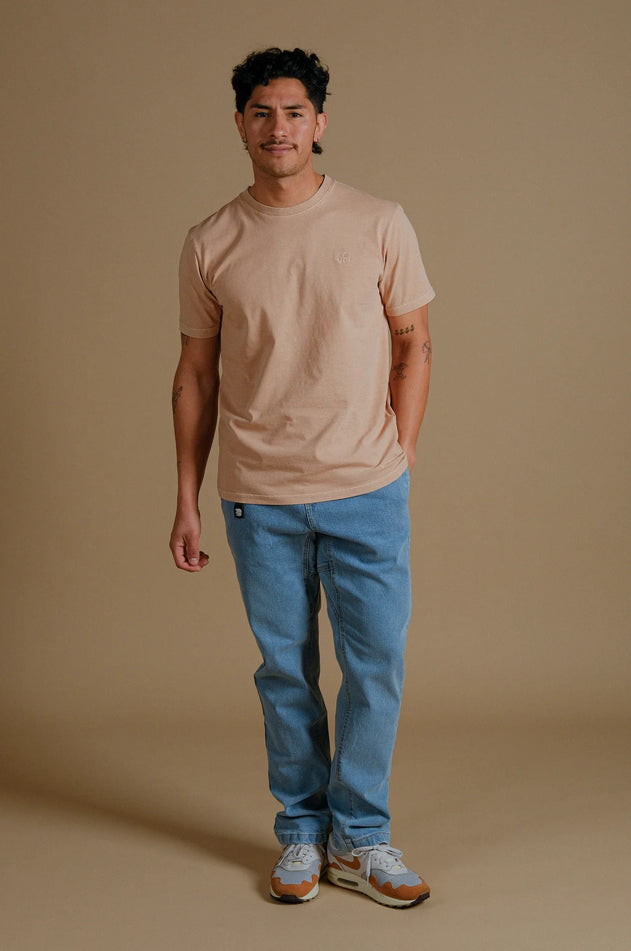 Men's Essential Pigment T-Shirt Cuban Sand