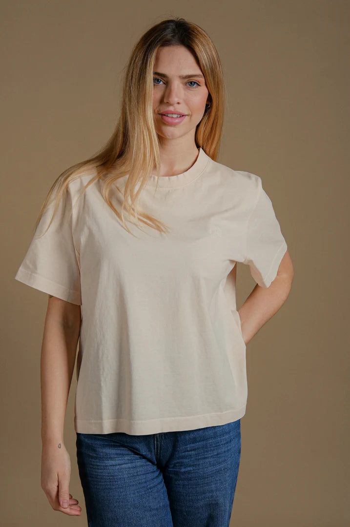 Women’s Essential Pigment T-Shirt Buttercream