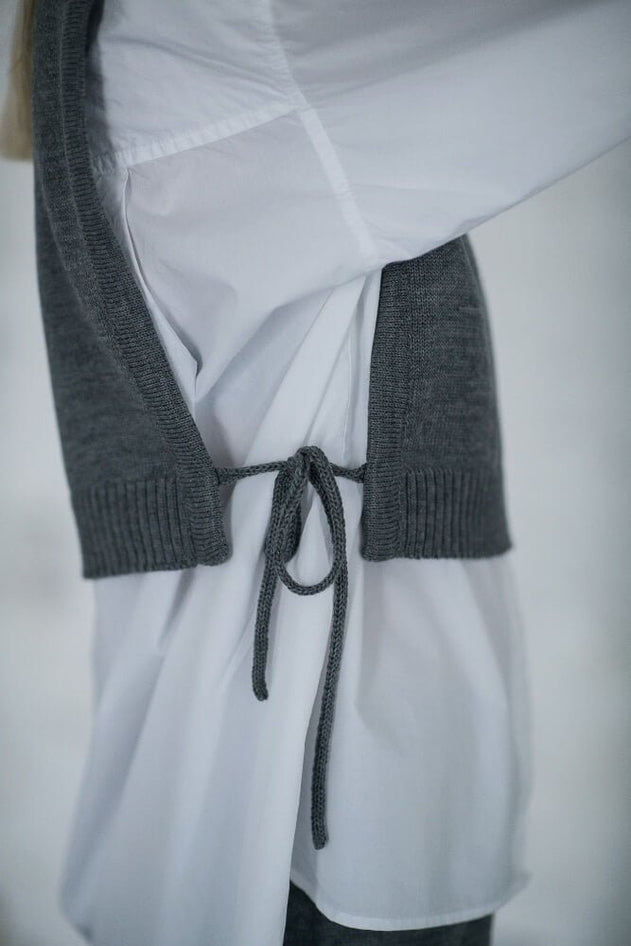 Merino Wool Turtleneck Vest