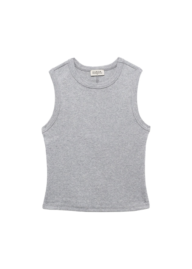 Kurt High-Neck Tank Top Black