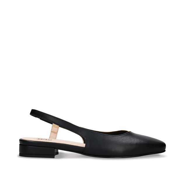 Diana Flats Black/Beige
