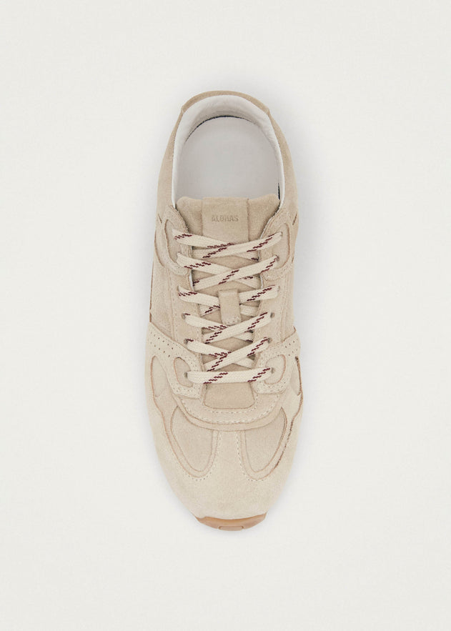 Tb.56 Leather Sneakers Suede Cream