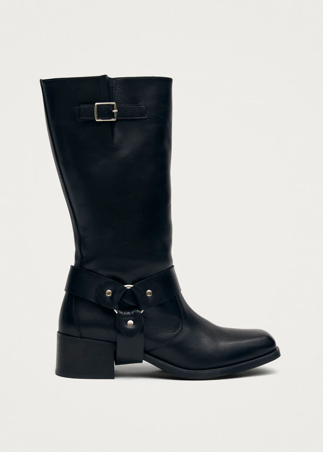 Rocky Leather Boots Black