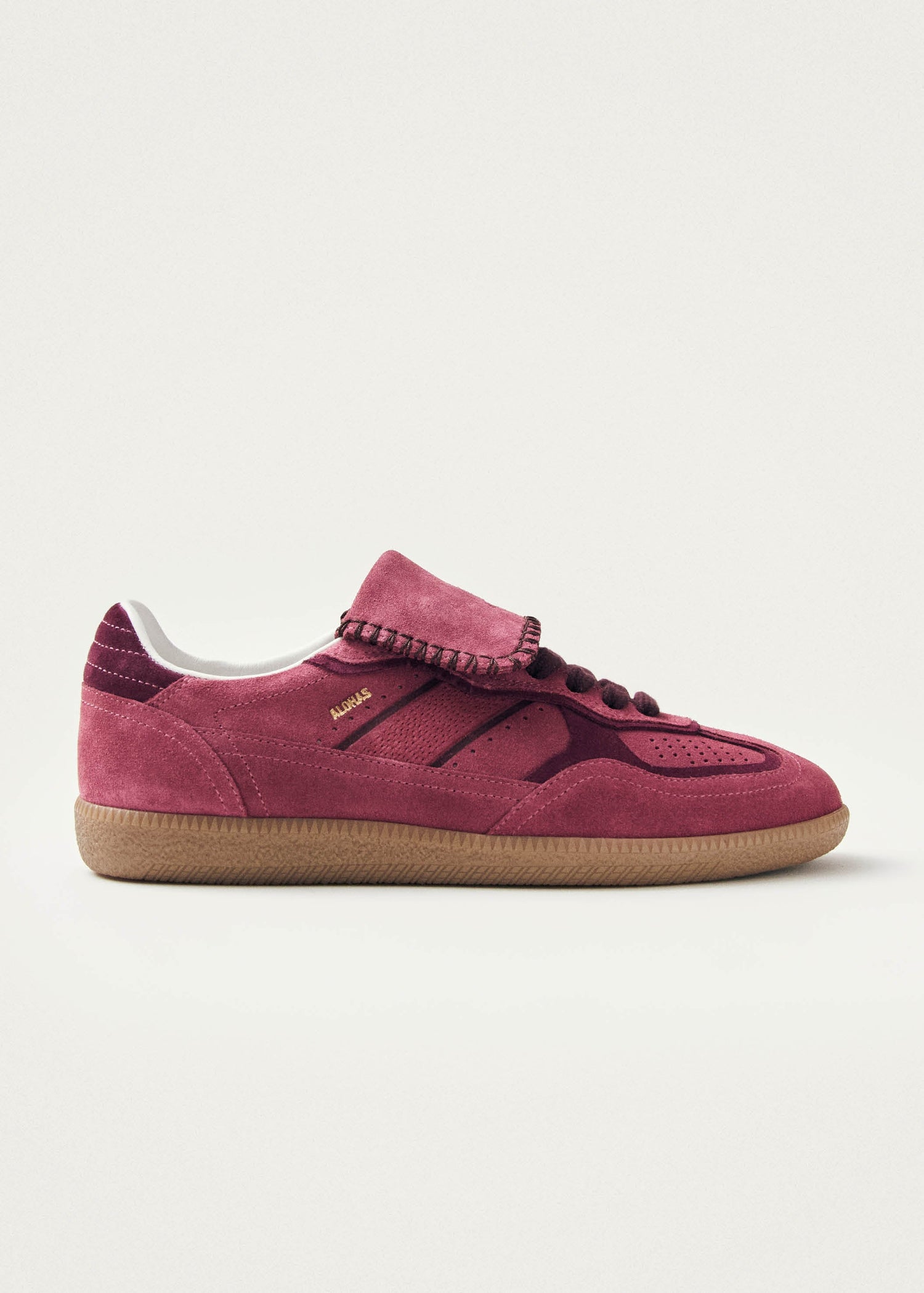 Tb.490 Club Leather Sneakers Suede Raspberry