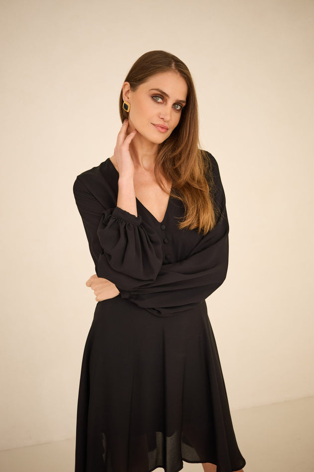 Charlene Dress Black