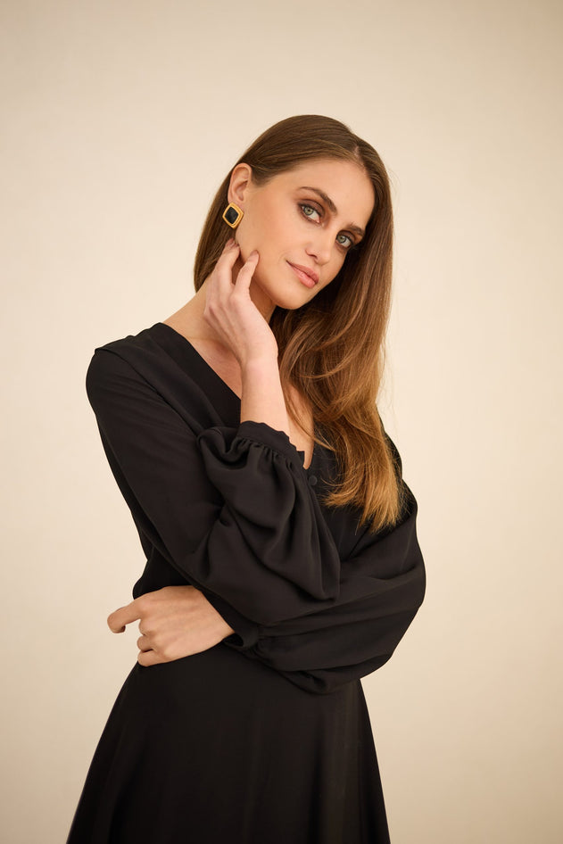 Charlene Dress Black