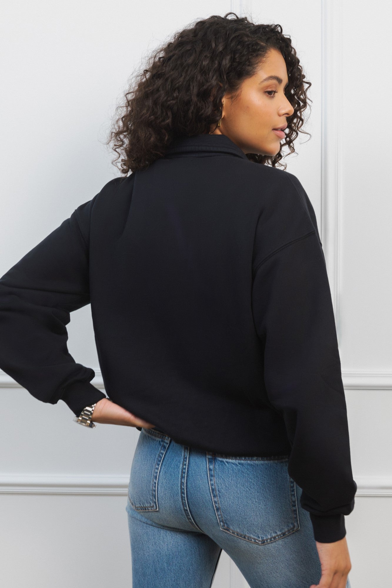Runyon Uniform Full Length Quarter-Zip Sweatshirt