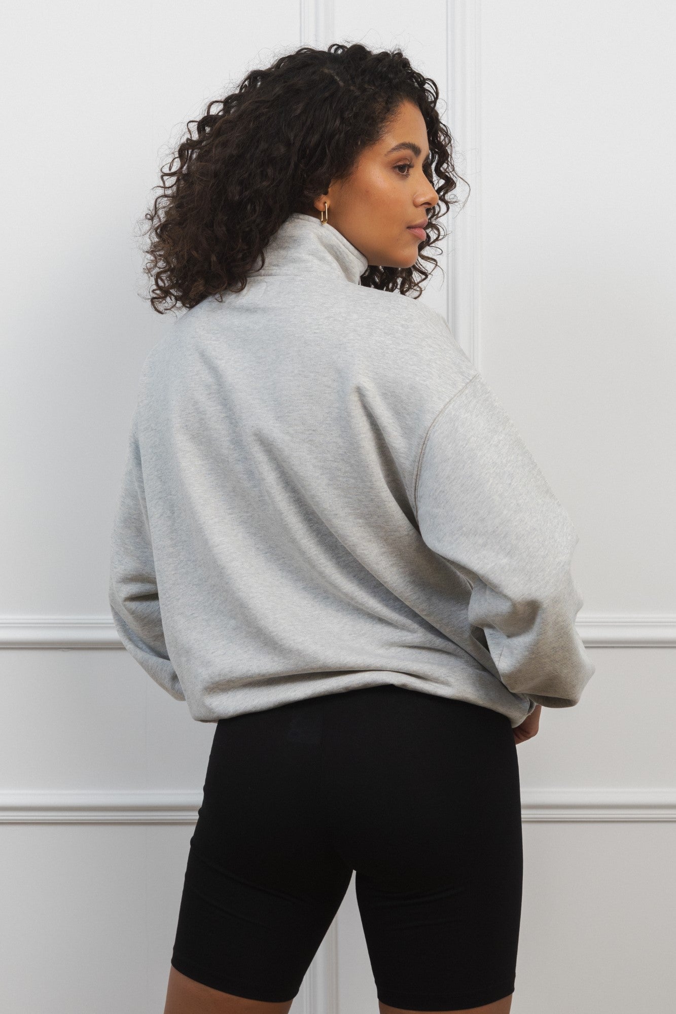 Runyon VA Script Full Length Quarter-Zip Sweatshirt