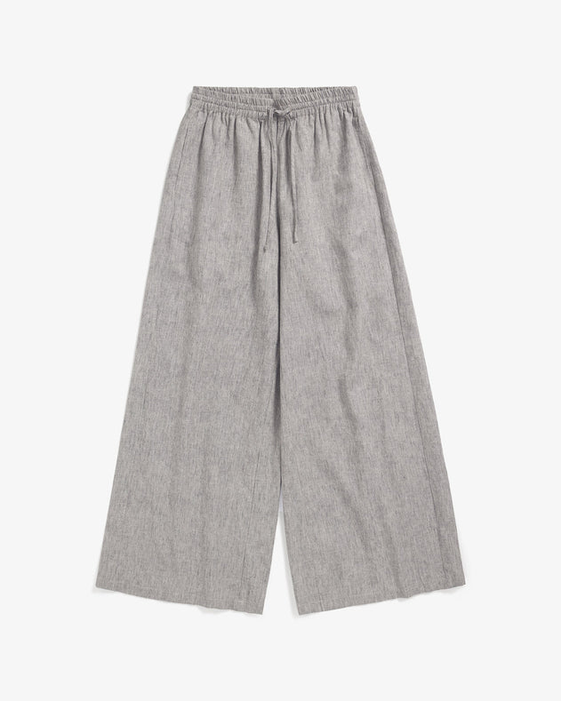 Flared Pants Micro Stripe