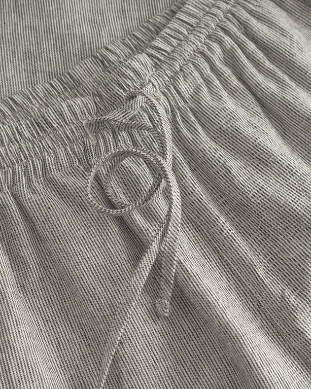 Flared Pants Micro Stripe