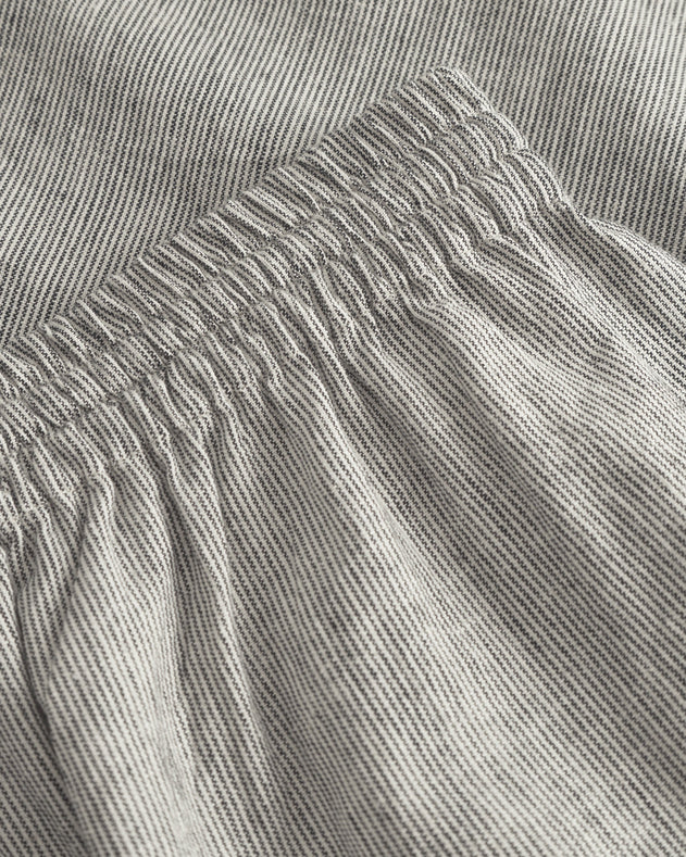 Flared Pants Micro Stripe