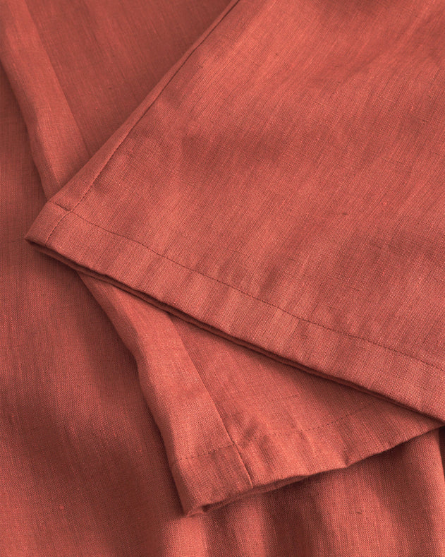 Flared Pants Dusty Red