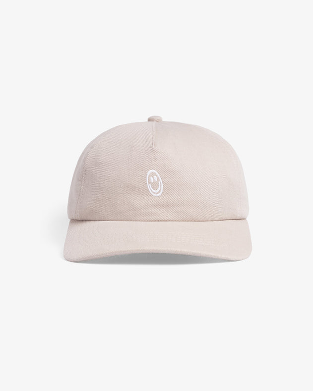 Smiling Floppy Cap Washed Sand