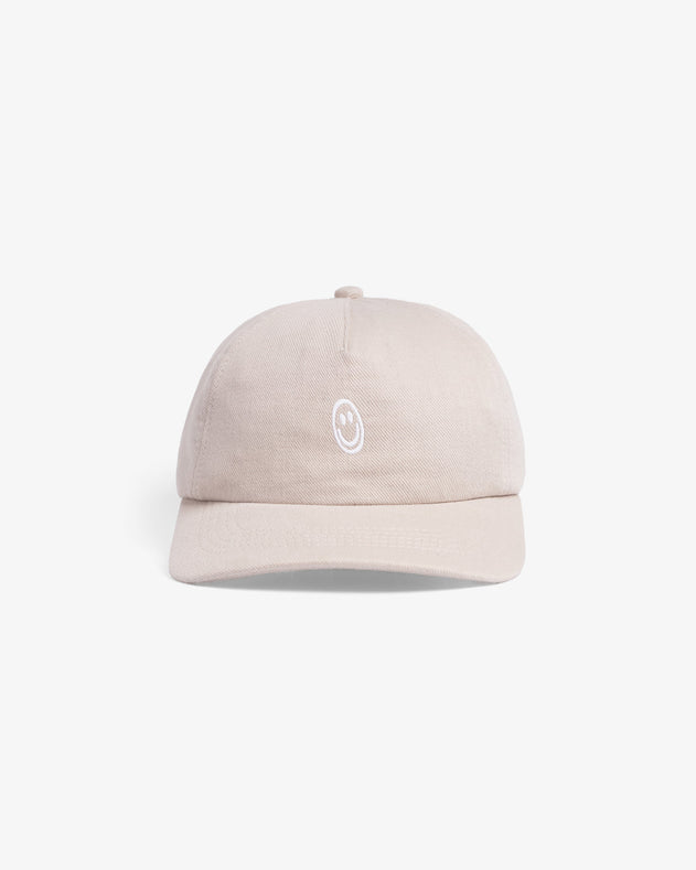 Smiling Floppy Cap Washed Sand