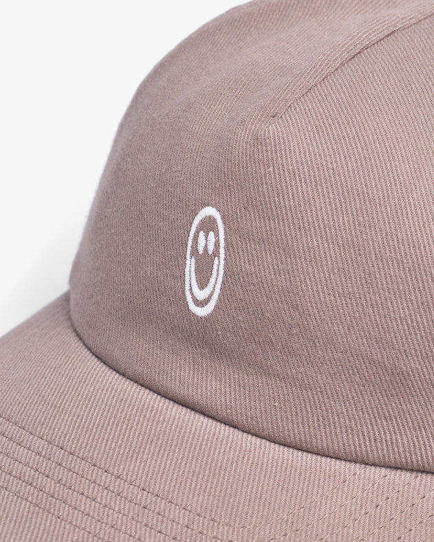 Smiling Floppy Cap Washed Brown