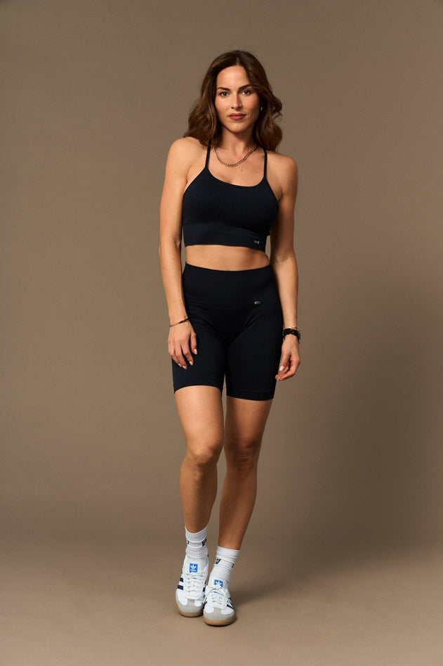 Flow Biker Shorts Black