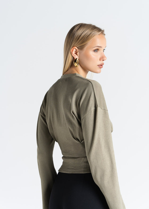 D'Arc Blouse Green