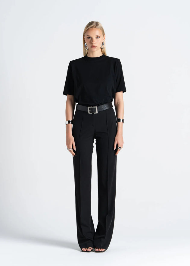 Jagger Flare Trousers Black