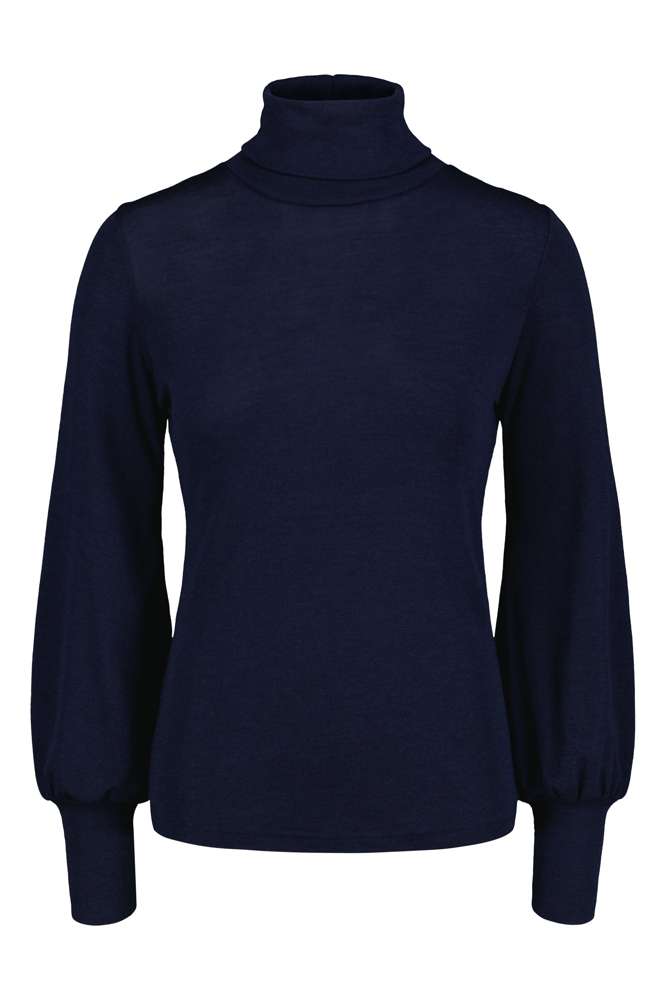 Galtby Merino Wool Polo Blueberry