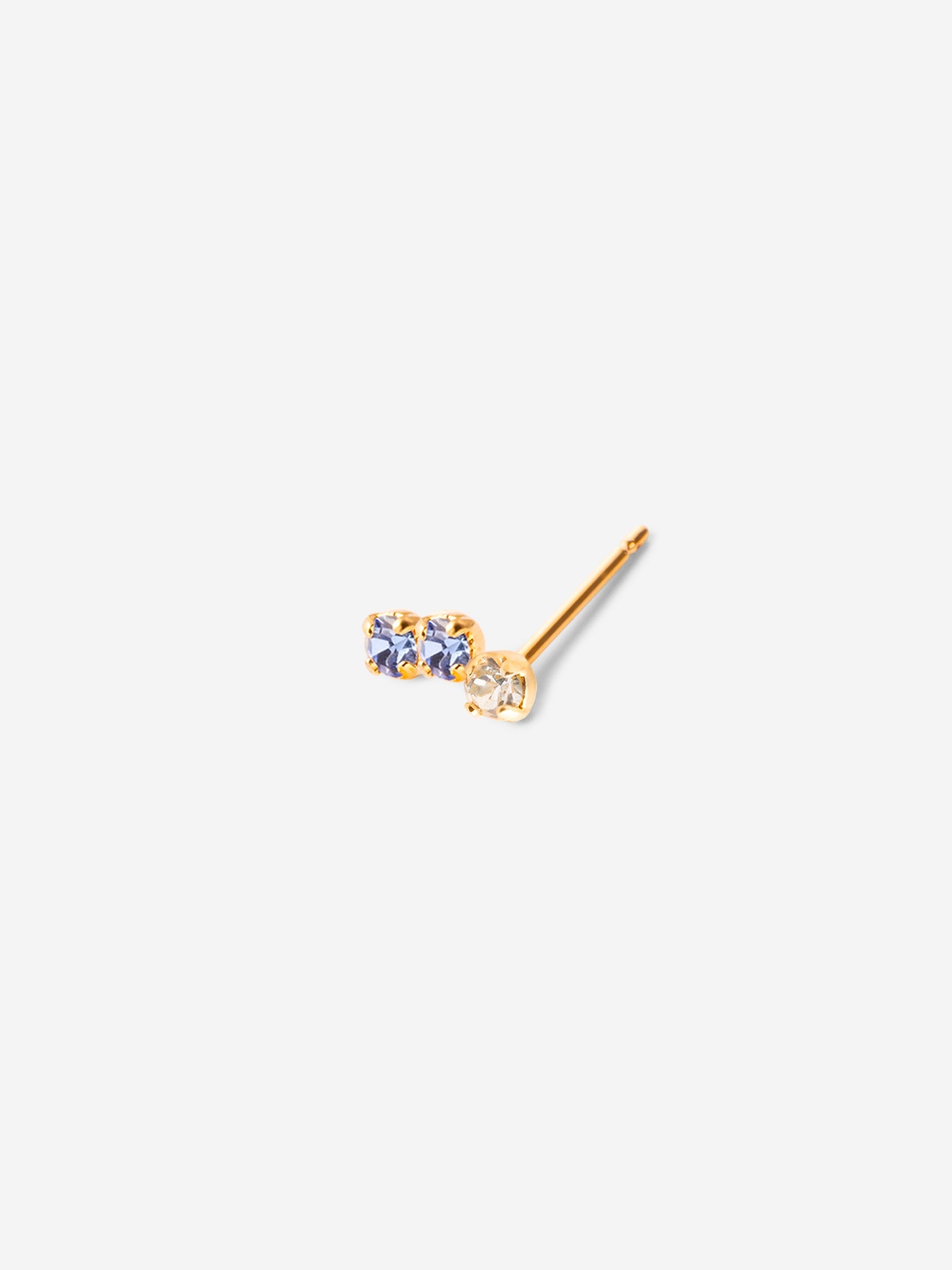 Gaston Earrings Blue