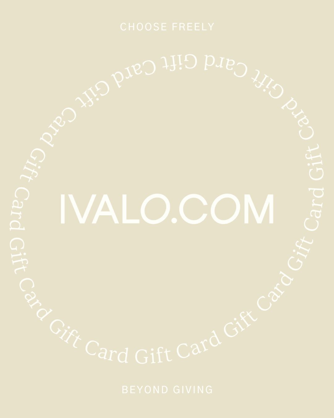 IVALO.COM Gift Card