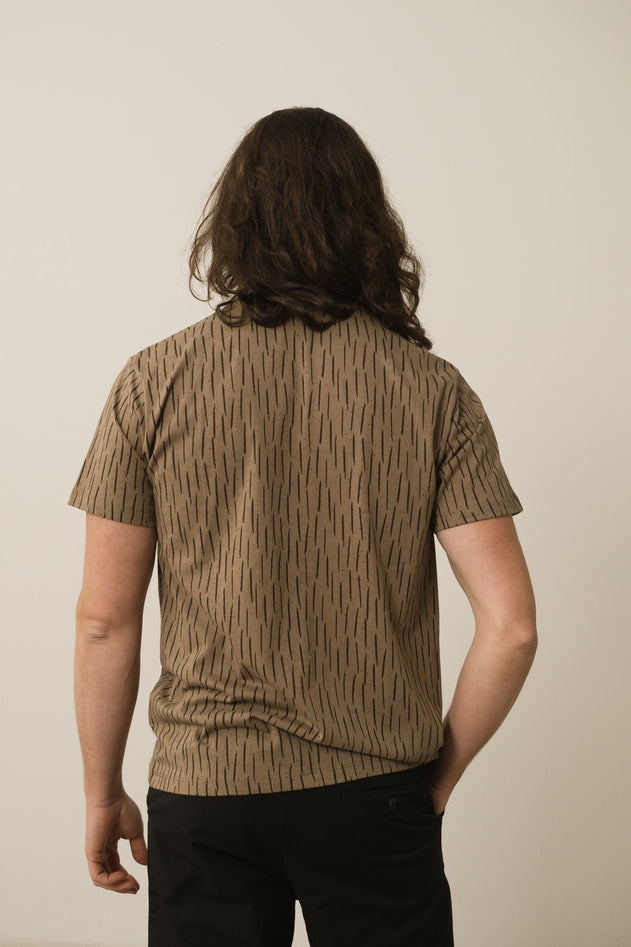 Men's Harriet T-Shirt Bark Brown