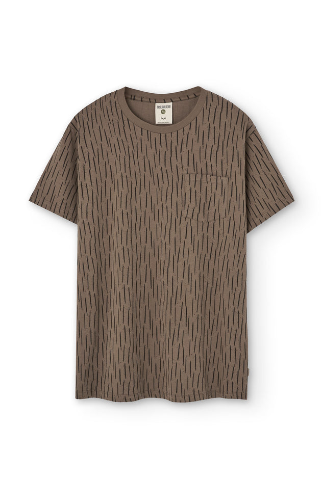 Men's Harriet T-Shirt Bark Brown