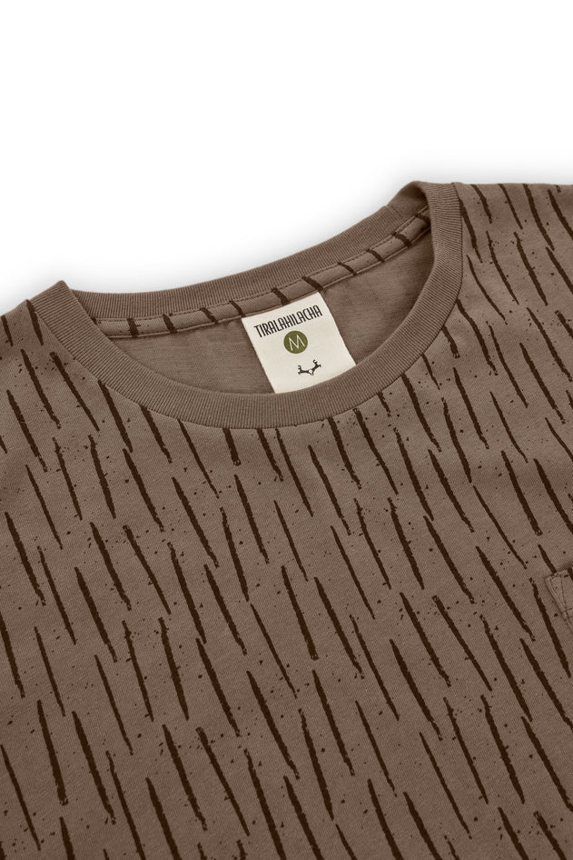 Men's Harriet T-Shirt Bark Brown
