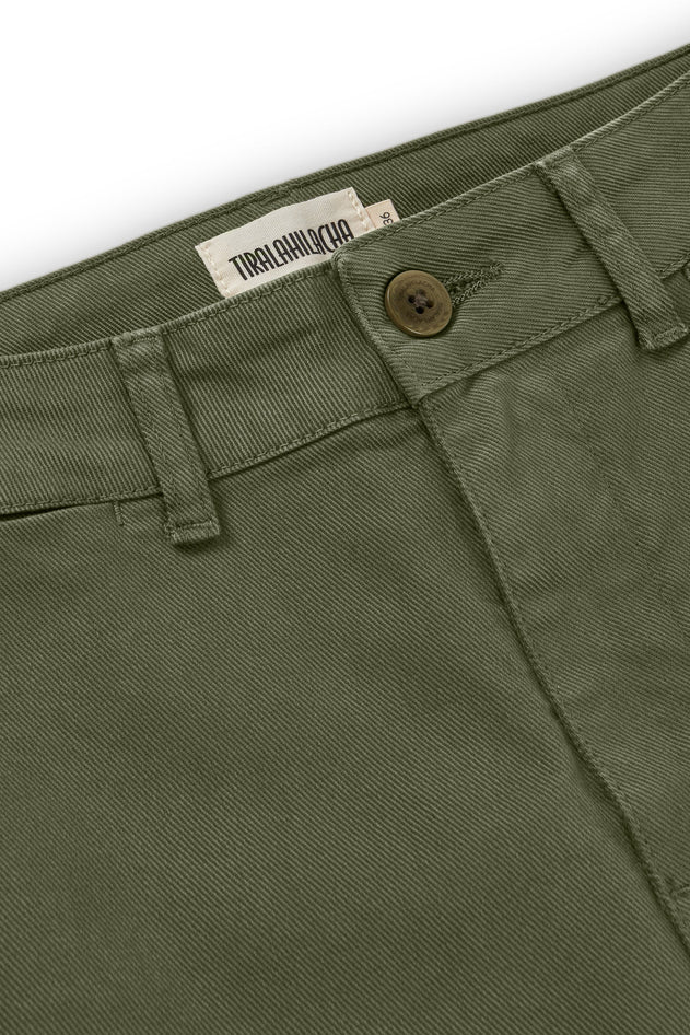 Hani Recycled Cotton Sailor Pants Green