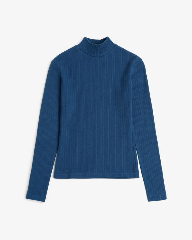 Heavy Ribbed Longsleeve Royal Blue